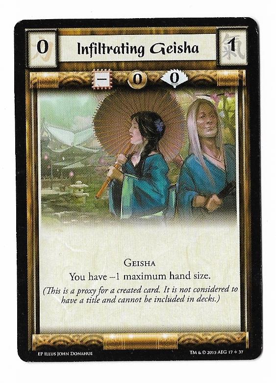 Infiltrating Geisha - Token